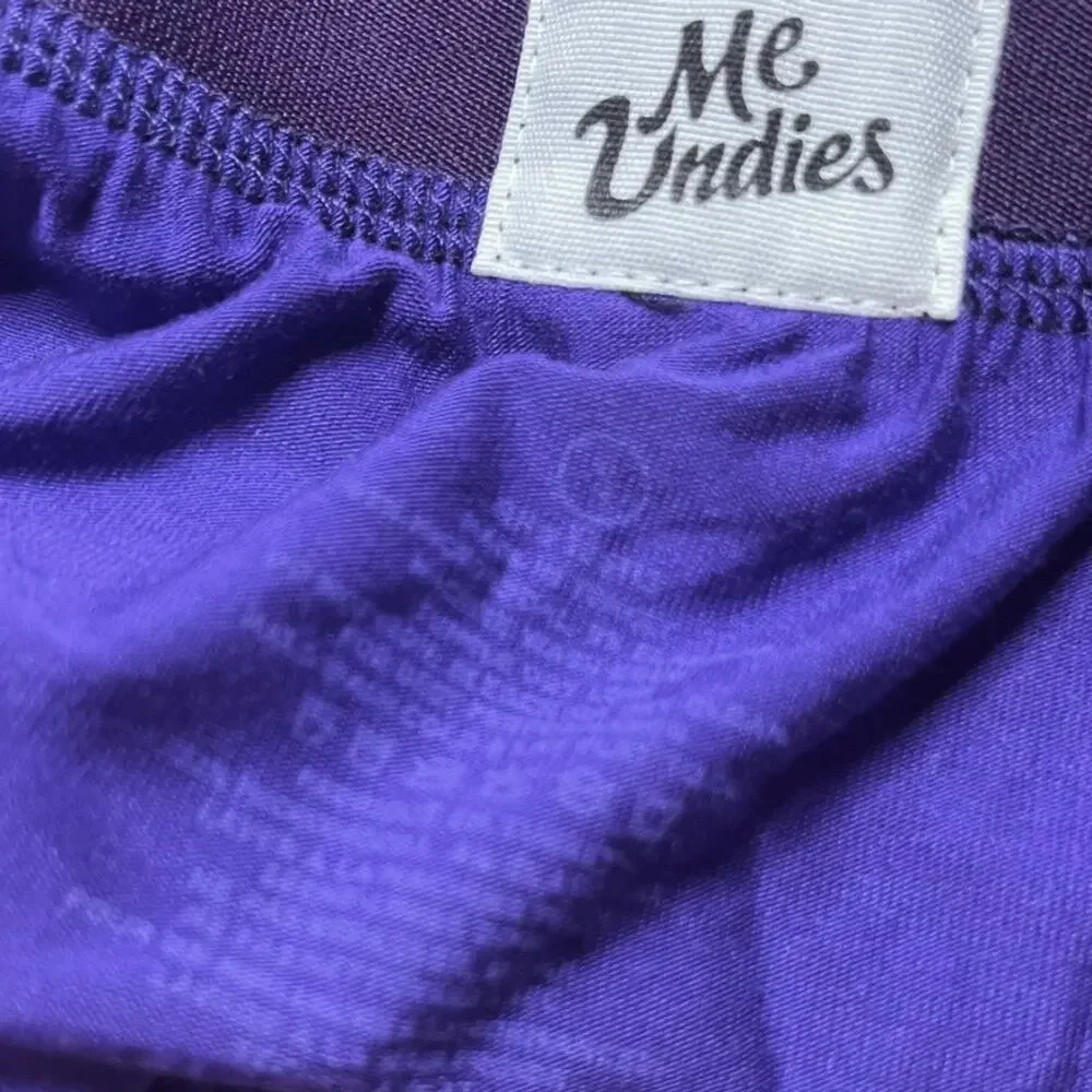 MeUndies Purple Boxer Brief Size Small